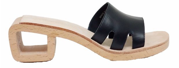 原木厚底女装鞋