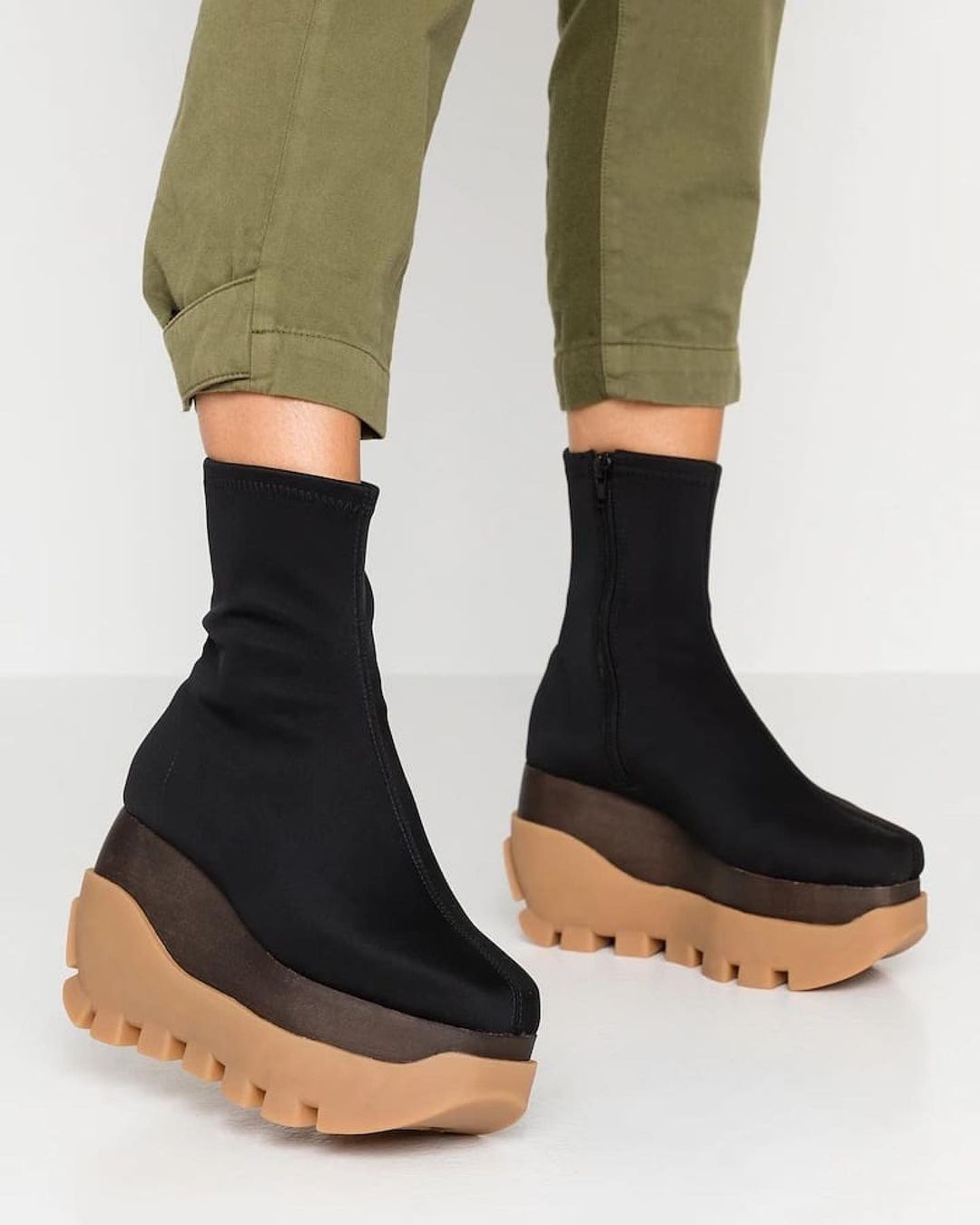 原木厚底女装鞋