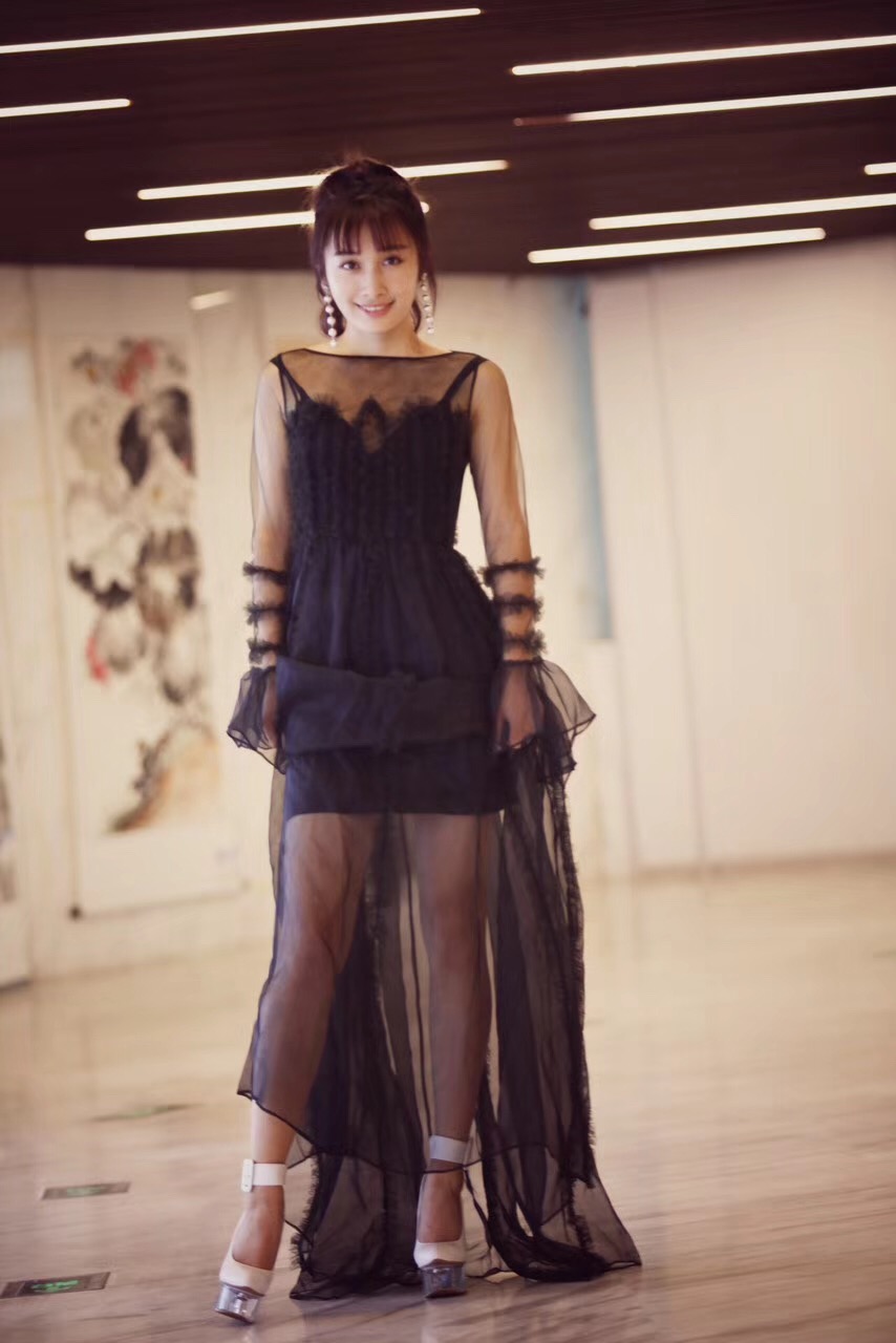 JC GIRL-​明星款--白色透明底鞋